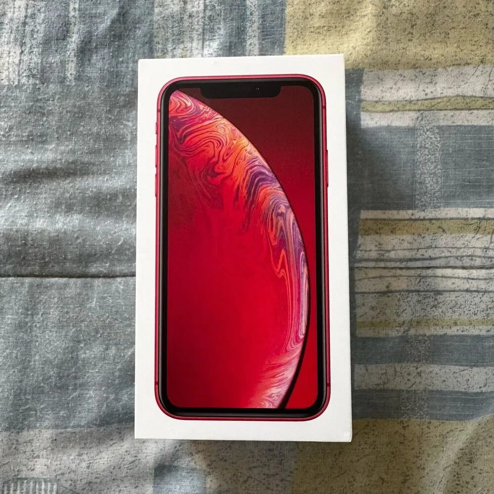 Apple iPhone XR RED 64gb EMPTY BOX ONLY